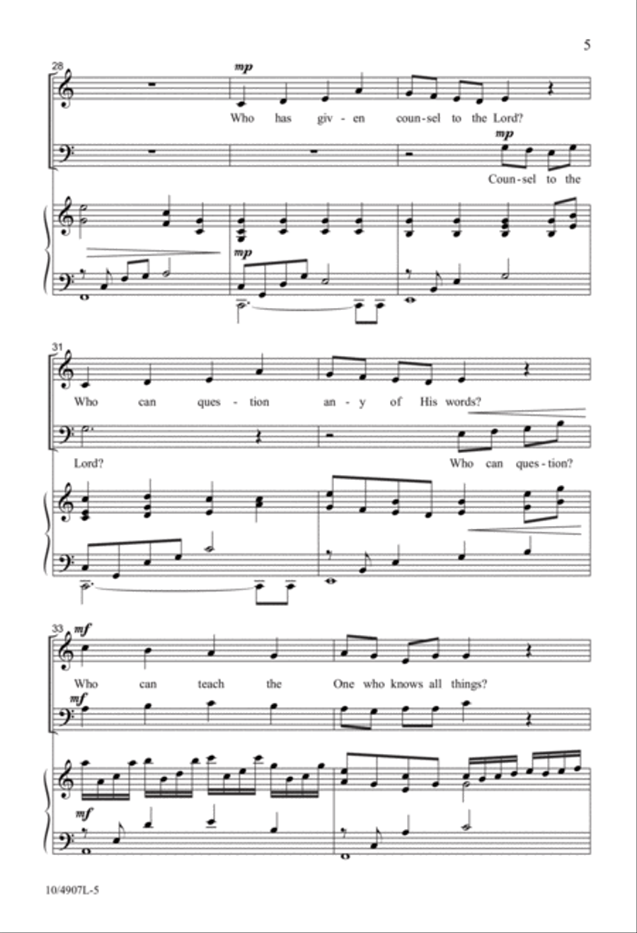 Behold Our God Behold Our God 4-Part scores gallery preview page 5
