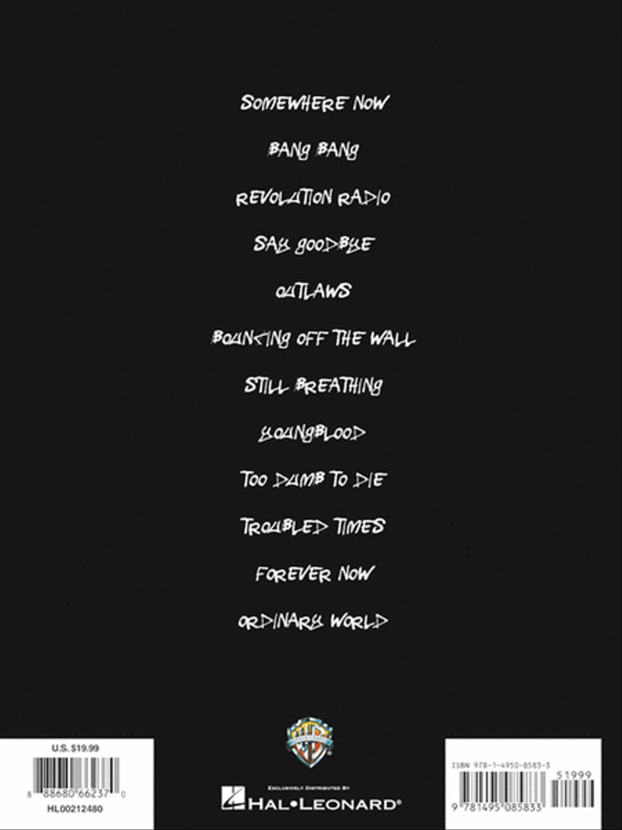 Green Day - Revolution Radio Electric Guitar scores gallery preview page 6