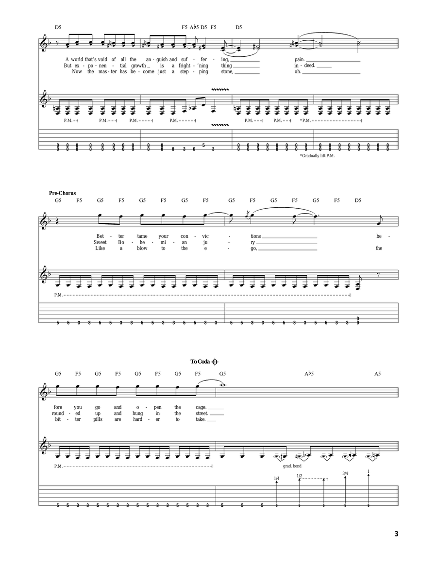 Creating God Creating God Acoustic Guitar scores gallery preview page 3