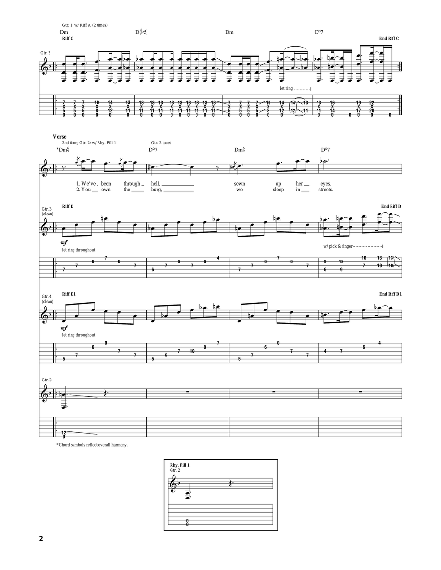 Sunny Disposition Sunny Disposition Acoustic Guitar scores gallery preview page 2