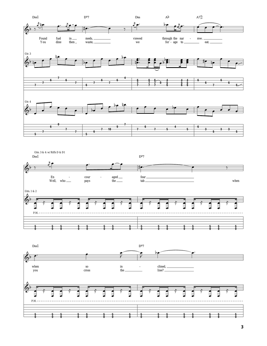 Sunny Disposition Sunny Disposition Acoustic Guitar scores gallery preview page 3