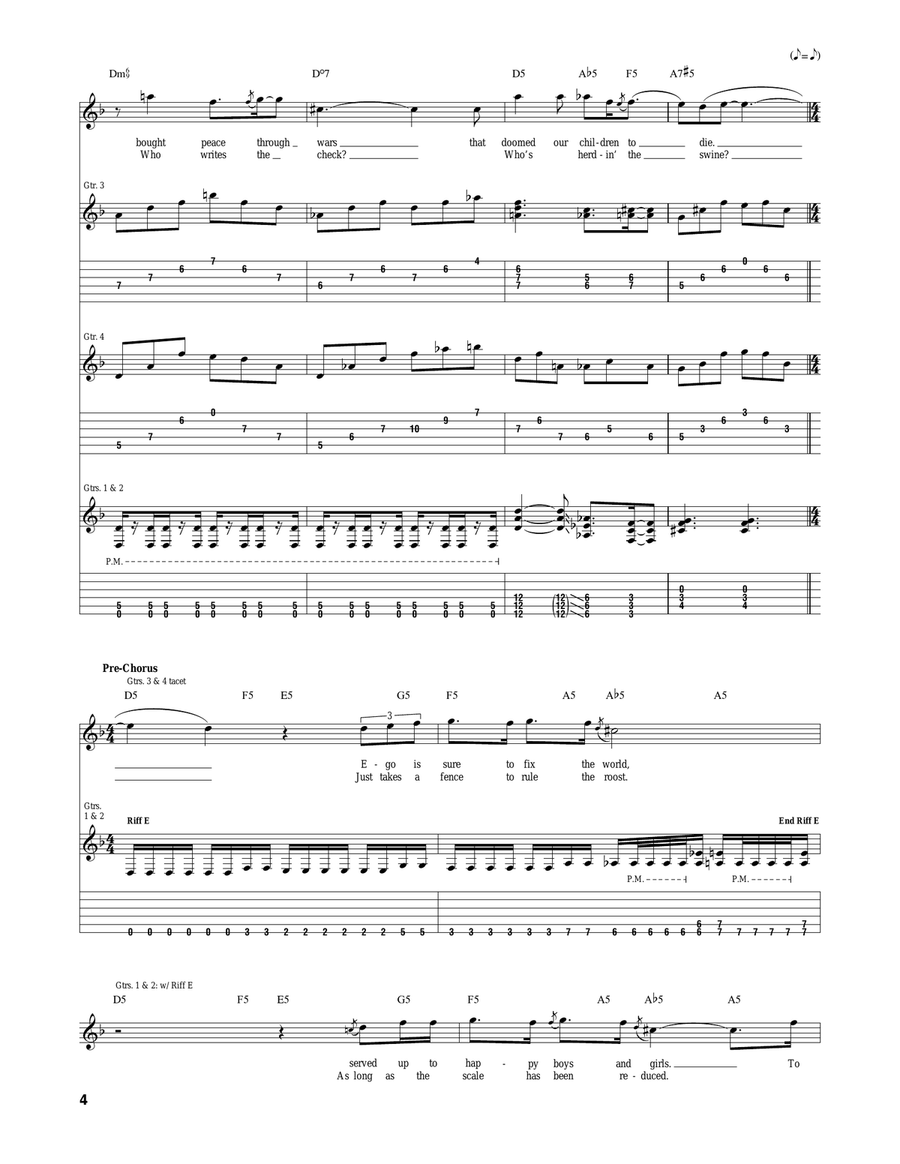 Sunny Disposition Sunny Disposition Acoustic Guitar scores gallery preview page 4