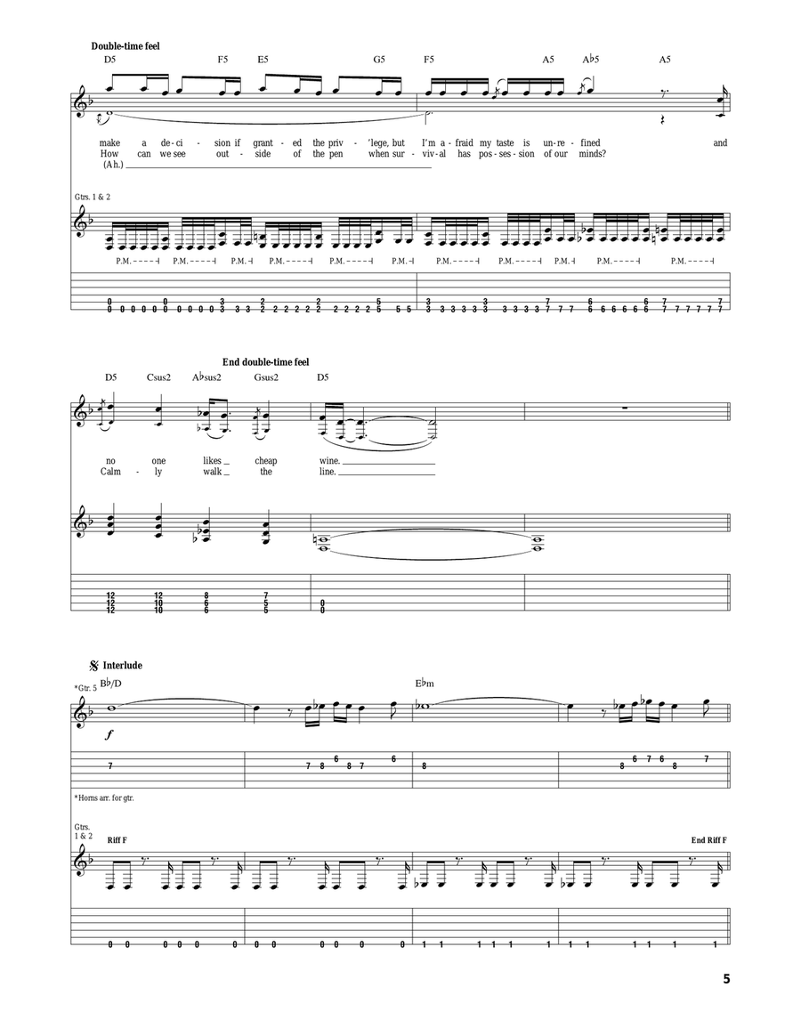 Sunny Disposition Sunny Disposition Acoustic Guitar scores gallery preview page 5