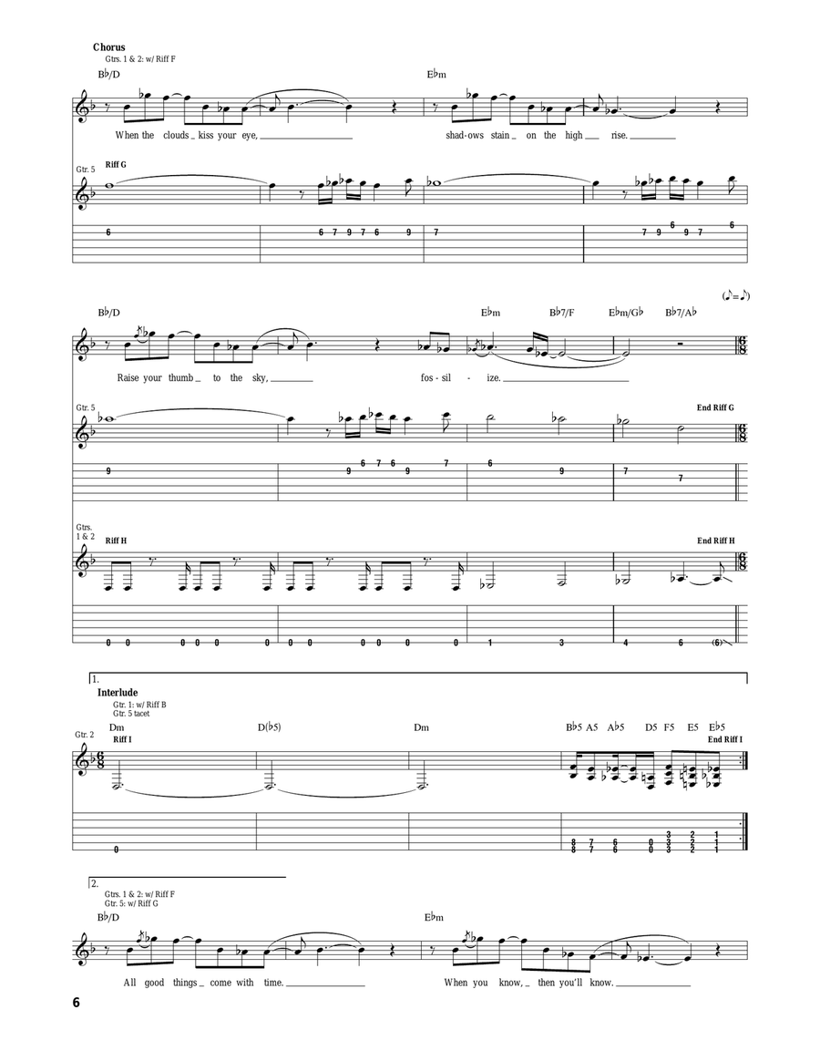 Sunny Disposition Sunny Disposition Acoustic Guitar scores gallery preview page 6
