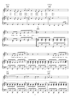 Talking To You Piano, Vocal scores gallery preview page 3