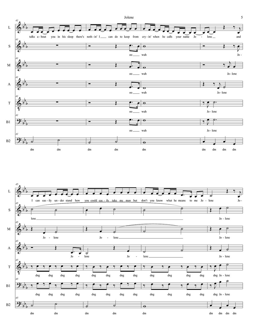 Jolene Jolene Divisi scores gallery preview page 5