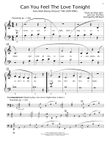 Can You Feel The Love Tonight (from The Lion King) (arr. Bill Boyd)