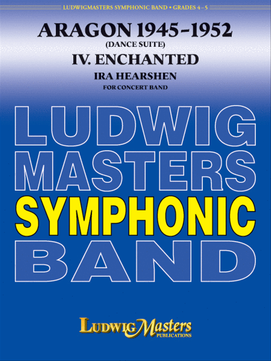 Aragon 1945-1952 (Dance Suite): IV. Enchanted Concert Band scores gallery preview page 1