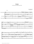 Prelude 22 from Well-Tempered Clavier, Book 2 (Saxophone Quartet) mini preview