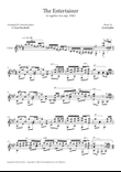 The Entertainer (classical guitar)
