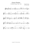 Eleanor Plunkett (melody with chords)