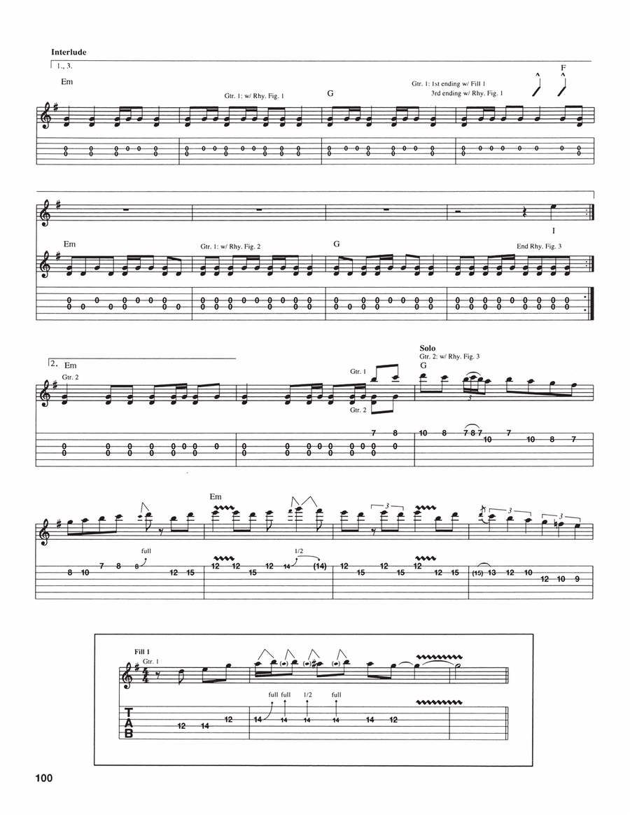 Whiskey In The Jar Whiskey In The Jar Acoustic Guitar scores gallery preview page 4