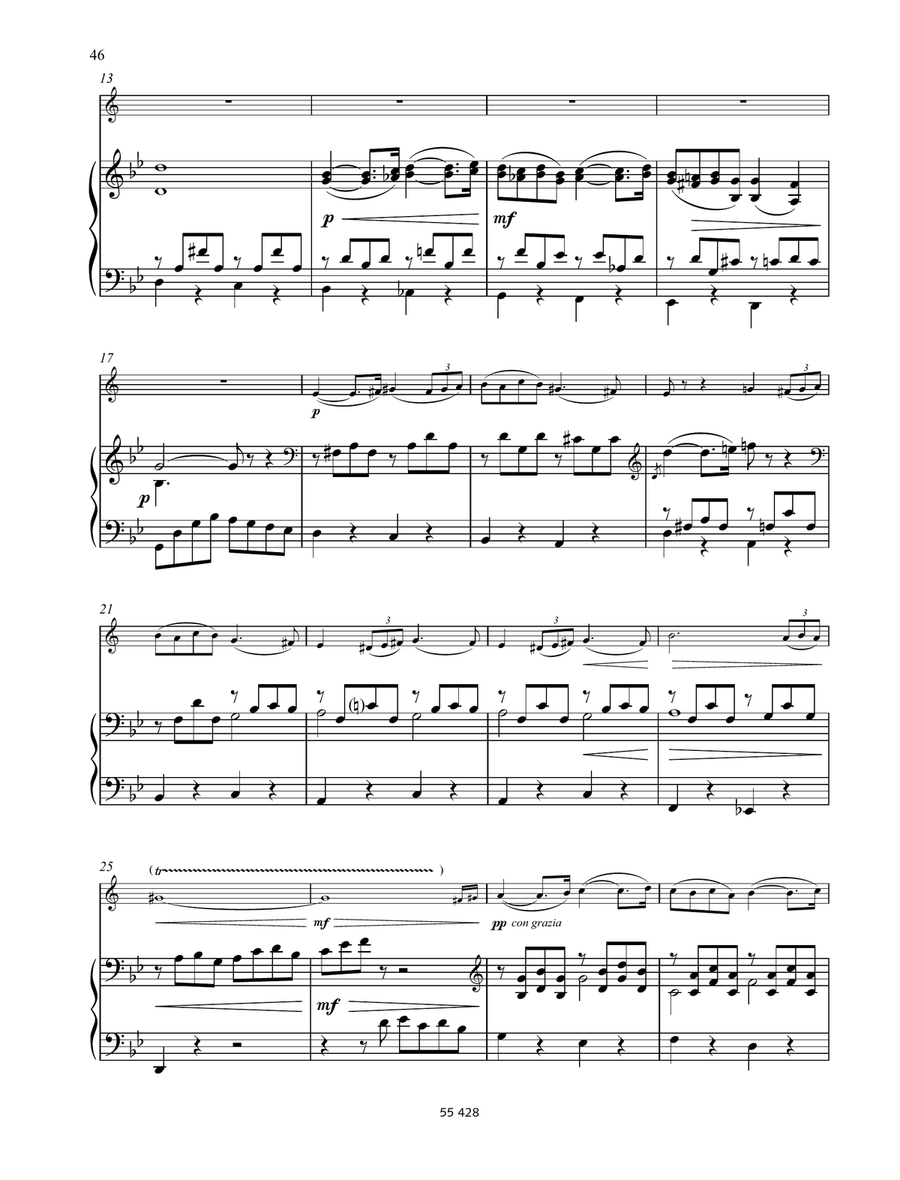 Pavane by Gabriel Faure Clarinet Solo - Digital Sheet Music page 2