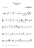 Fascination (waltz, classical guitar)