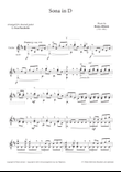 Sonata in D (Mateo Albéniz)