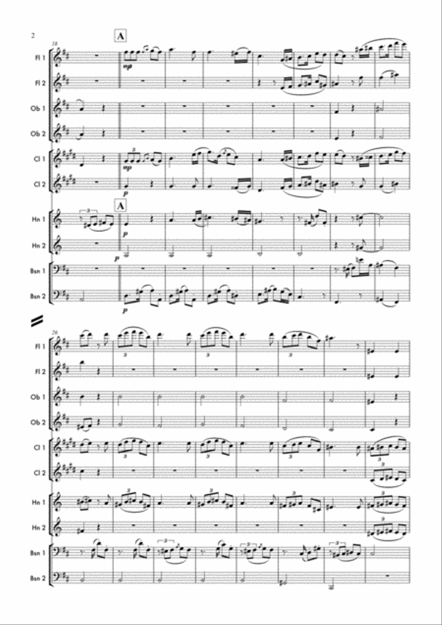 Tango Op.165, No.2 - Isaac Albeniz Chamber Orchestra scores gallery preview page 3