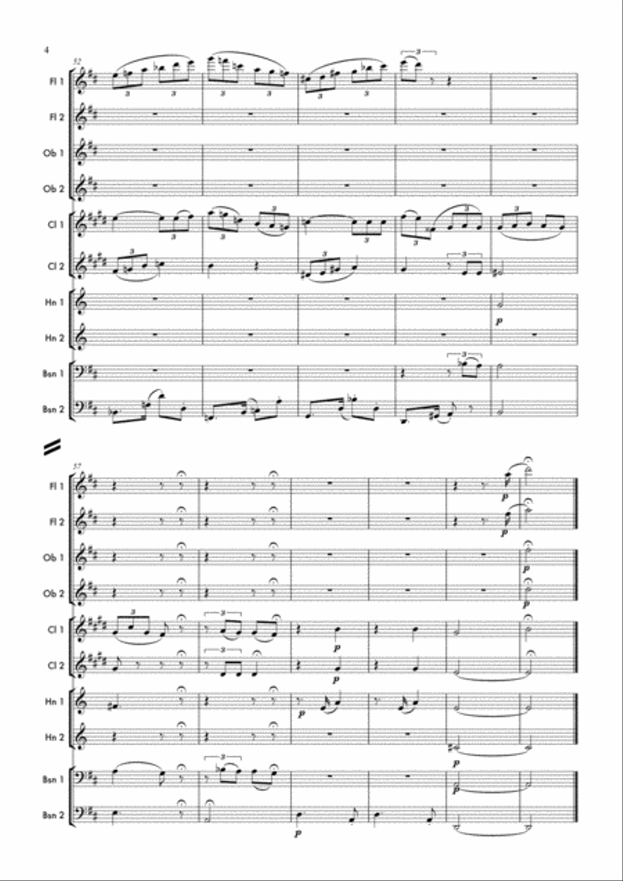 Tango Op.165, No.2 - Isaac Albeniz Chamber Orchestra scores gallery preview page 5