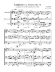 Larghetto from Terzetto Opus 74 by Antonin Dvořák