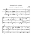 Scherzo from Terzetto Opus 74 by Antonin Dvořák