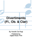 Divertimento (Fl., Ob. & Clar)