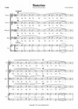 Sanctus (TTBB)