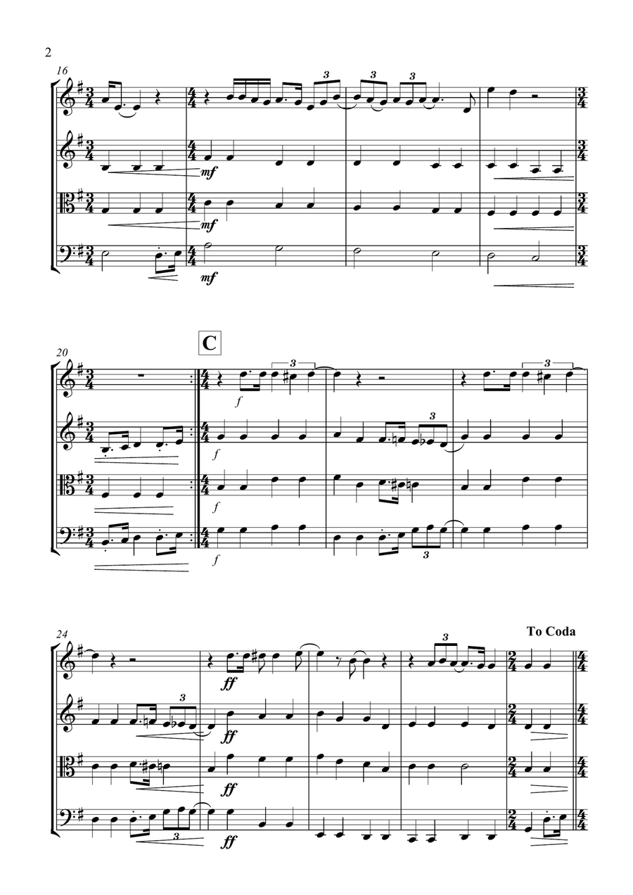 All You Need Is Love All You Need Is Love String Quartet scores gallery preview page 3