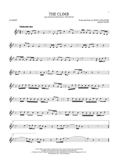 The Climb (from Hannah Montana: The Movie)