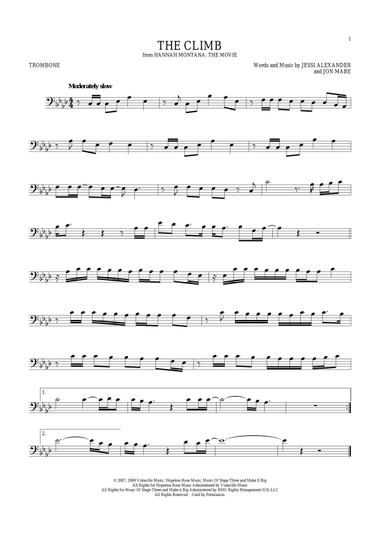 The Climb (from Hannah Montana: The Movie)