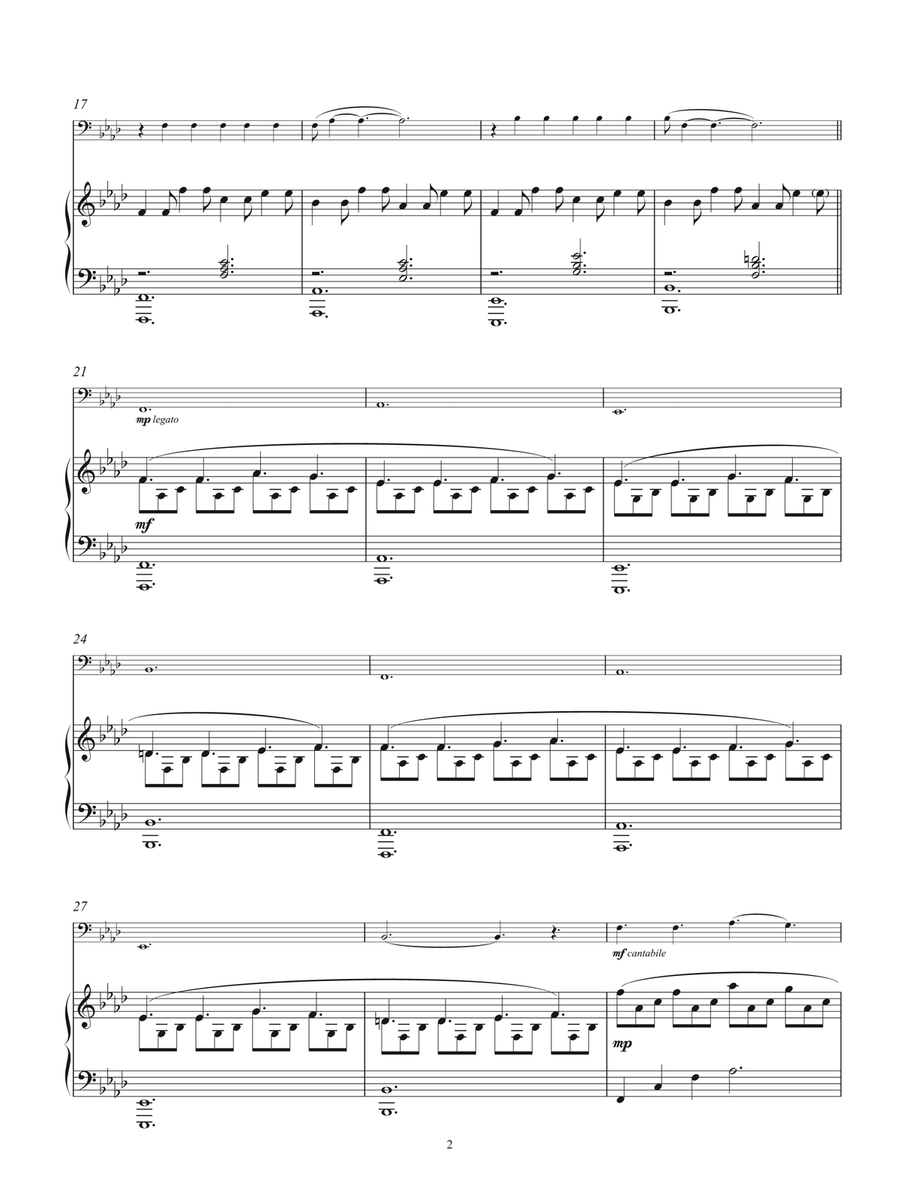 Night Night Cello Solo scores gallery preview page 2