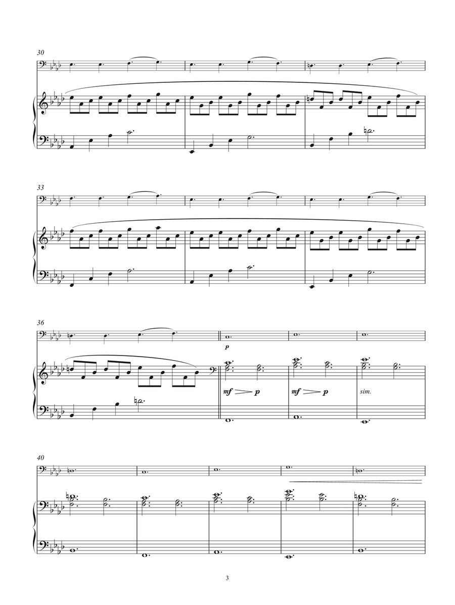 Night Night Cello Solo scores gallery preview page 3