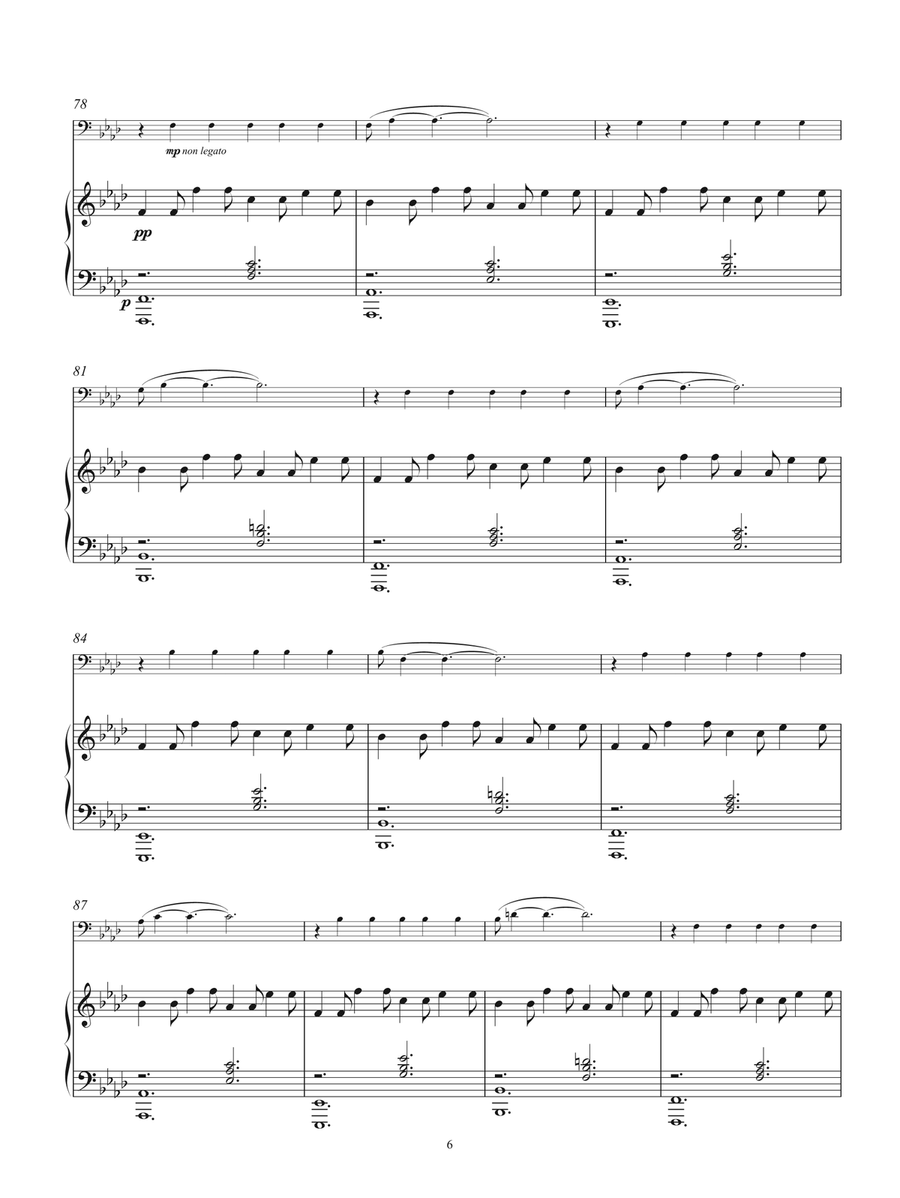Night Night Cello Solo scores gallery preview page 6