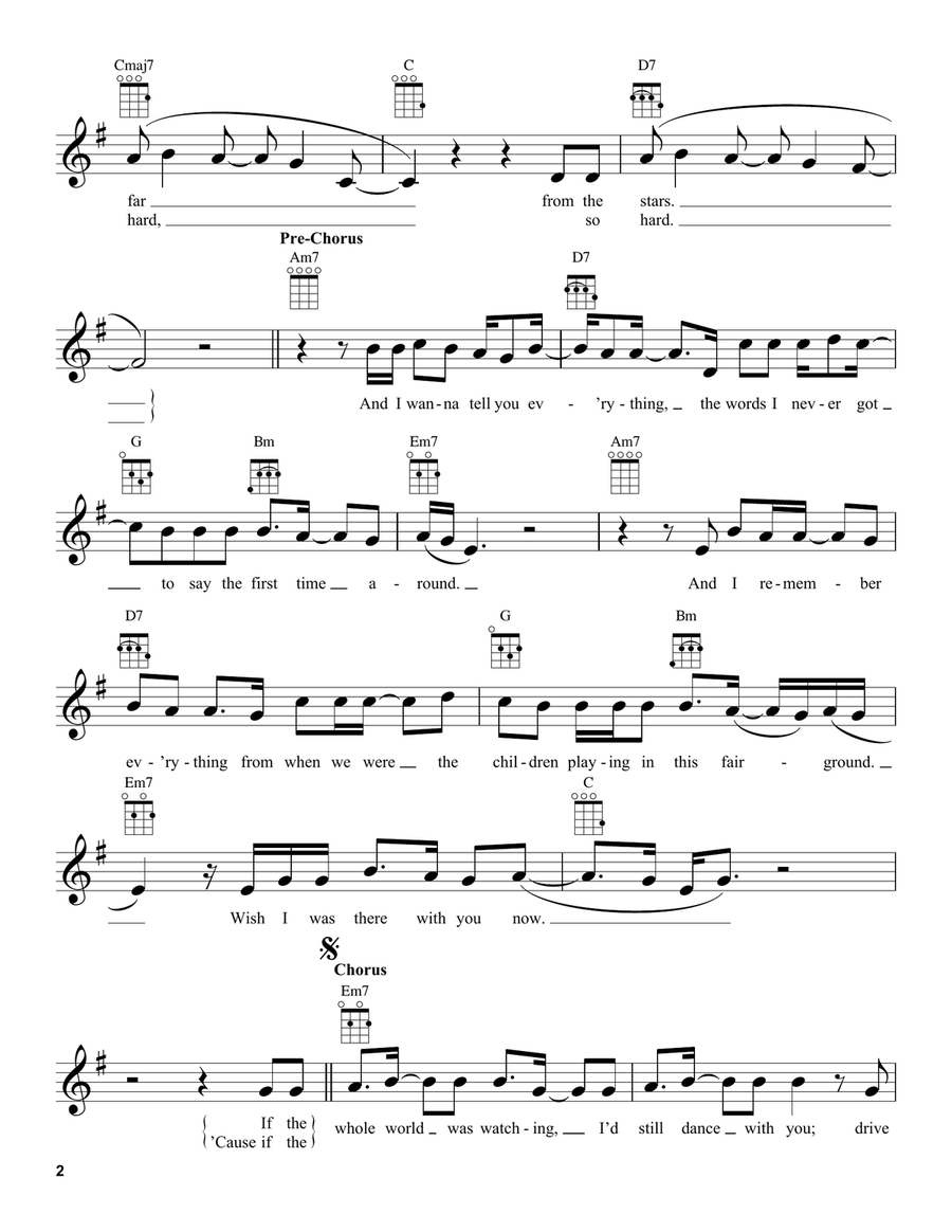 This Town This Town Ukulele scores gallery preview page 2