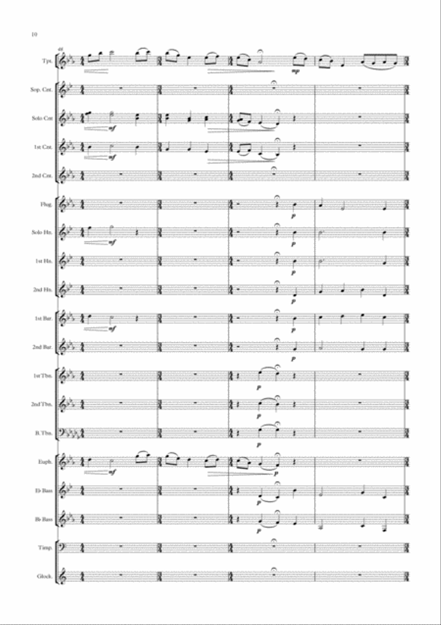 Shackleton's Cross Concert Band scores gallery preview page 7