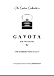 Gavota for two guitars