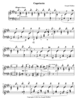 Capriccio in E major