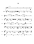 Sonata for Two Violins in F# minor, Op 4 Mvmt 2