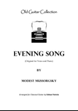 Evening Song