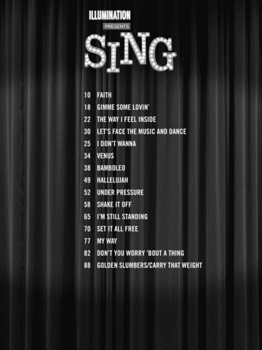 Sing Sing Piano, Vocal, Guitar scores gallery preview page 2