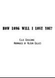 How Long Will I Love You