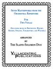 Seven Masterworks from the Orchestral Repertoire for Two Violas