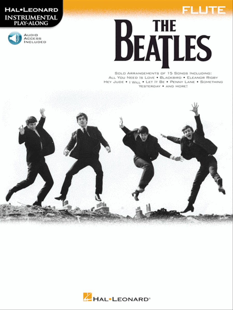 The Beatles – Instrumental Play-Along Flute Solo scores gallery preview page 1
