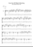 Jesu Joy Of Man's Desiring For Low G Ukulele