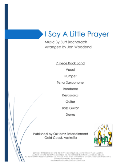 I Say A Little Prayer