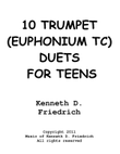 10 Trumpet Duets for Teens