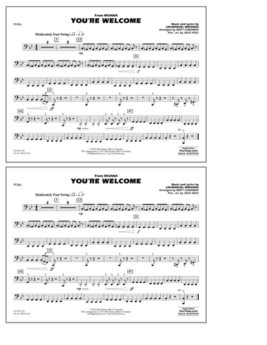 You're Welcome (from Moana) (arr. Matt Conaway) - Tuba