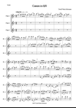 Canon in 6/8 for flute trio