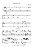 Michel Bosc: Hommage Phil Glass for piano
