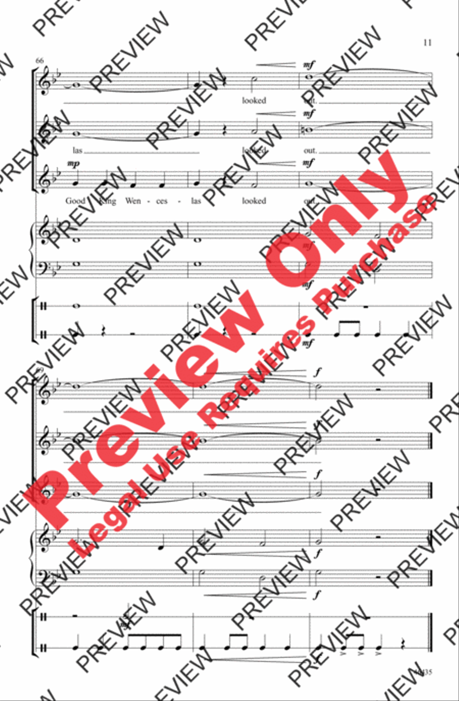 Wenceslas Canon Wenceslas Canon 2-Part scores gallery preview page 11