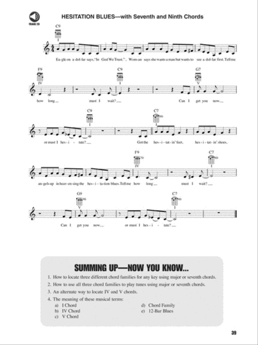 Fretboard Roadmaps – Baritone Ukulele Guitar Tablature scores gallery preview page 4