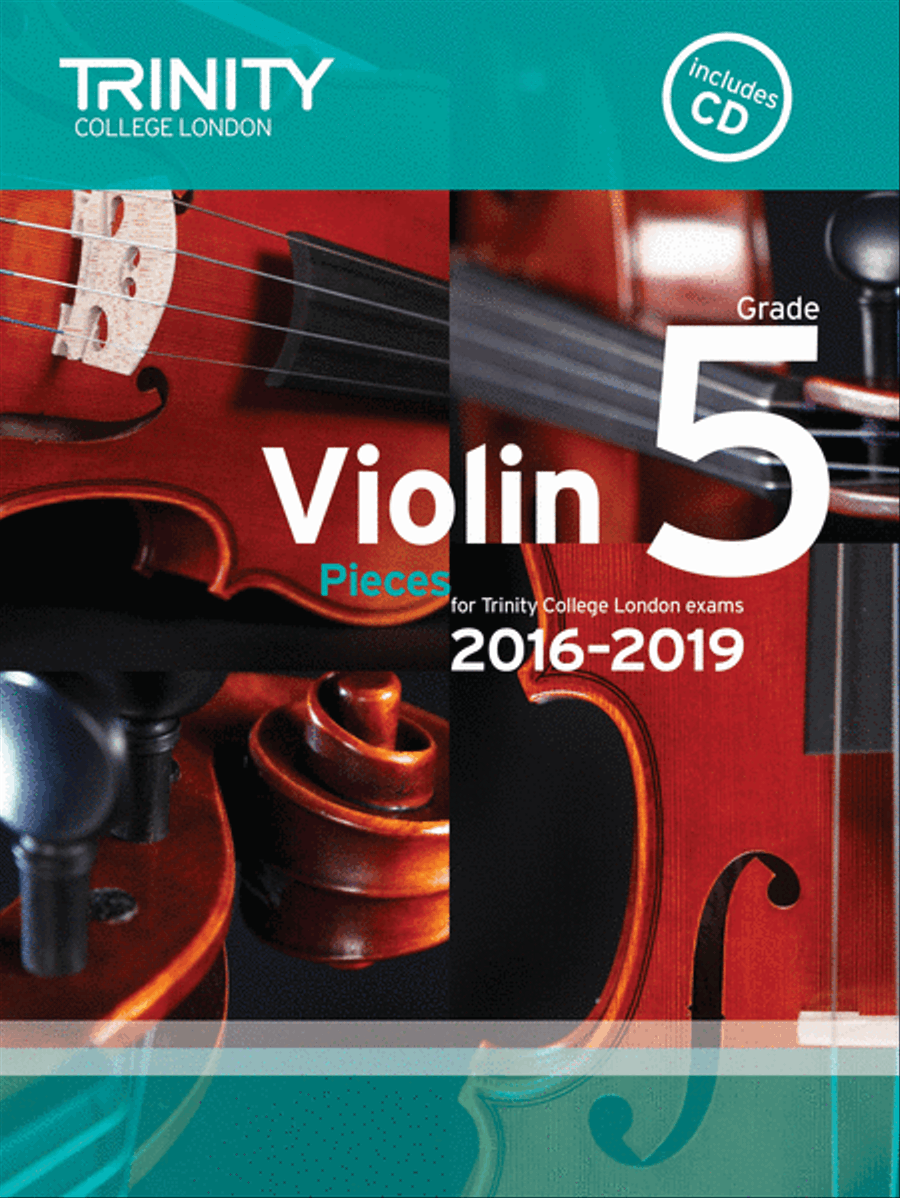 Violin Exam Pieces 2016-2019: Grade 5 (score, part & CD) Violin scores gallery preview page 1